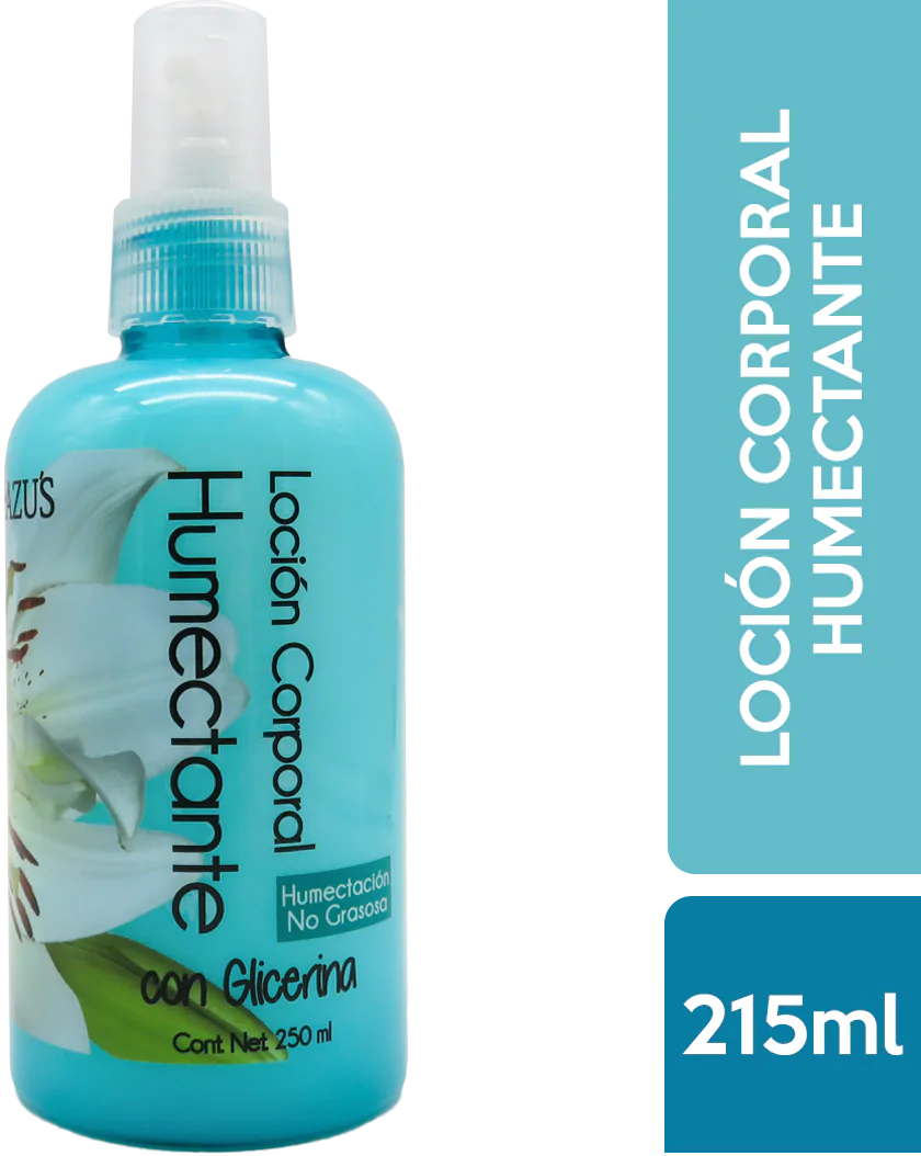 Loción Humectante Con Glicerina Azus Belleza Y Cuidado Personal 8735